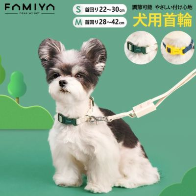 [FAMIYA] 犬用首輪 セーフカラー S/Mサイズ 首回り22cm～ [メール便 